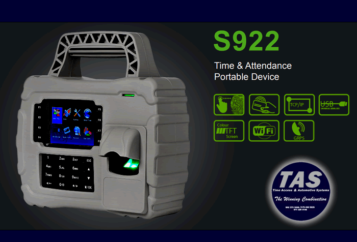 s992 Portable/Mobile time and attendance reader - access control products